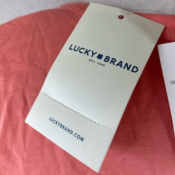 NWT Lucky Brand V-Neck Top Size M - Picture 6 of 7